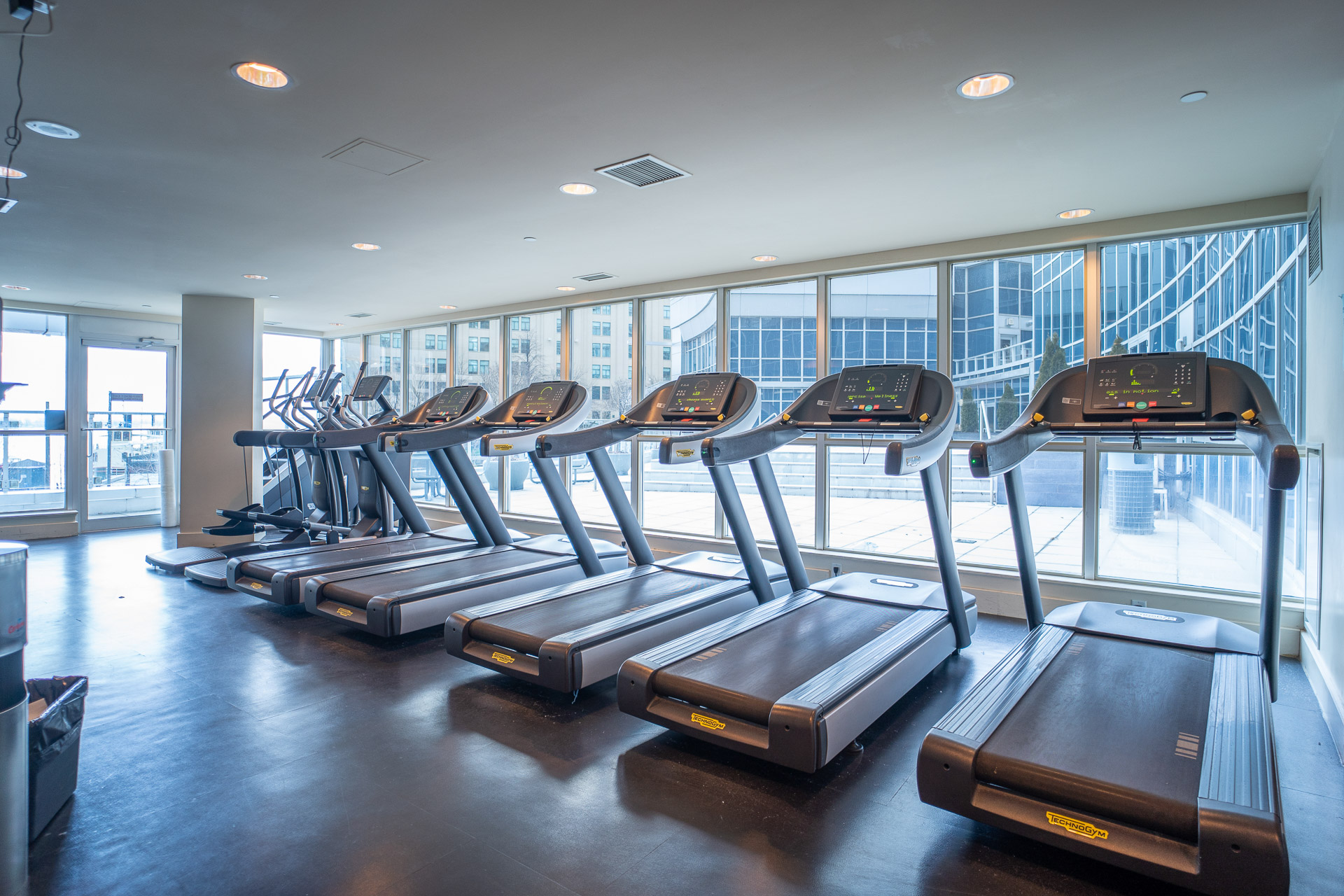 Fitness centre with cardio equipment